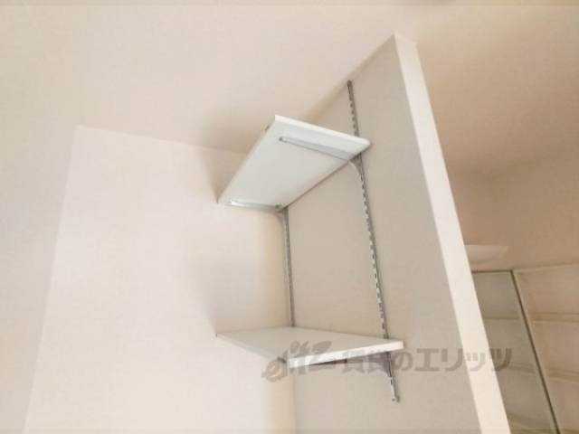 洗濯機置場　棚