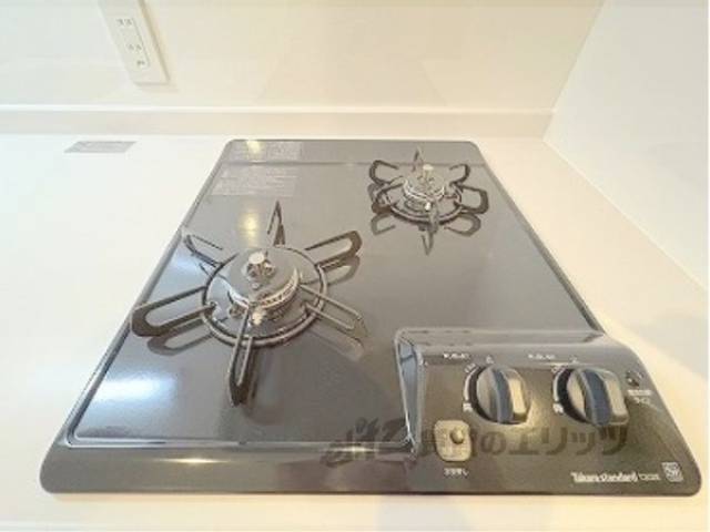 キッチン　ガス2口コンロ