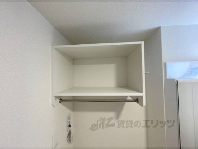 洗濯機置場　棚