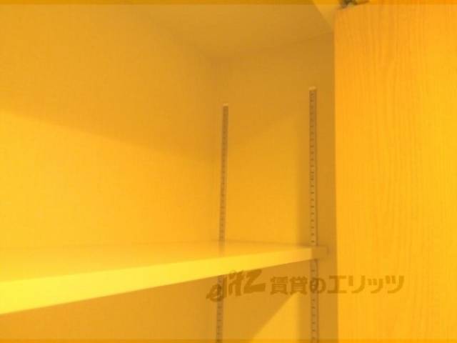 収納　廊下収納　棚は高さ調節可能です