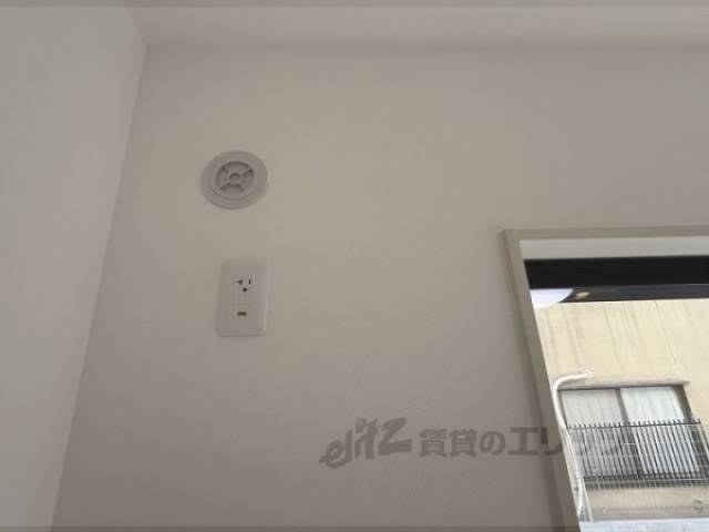 エアコン取付部