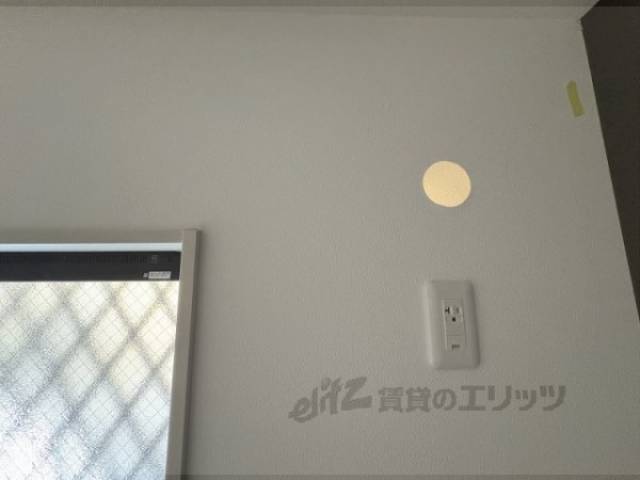 エアコン取付部