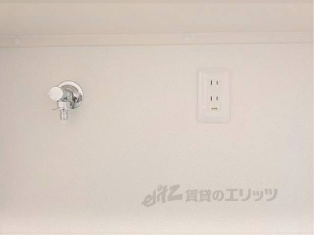 洗濯機置場　コンセント