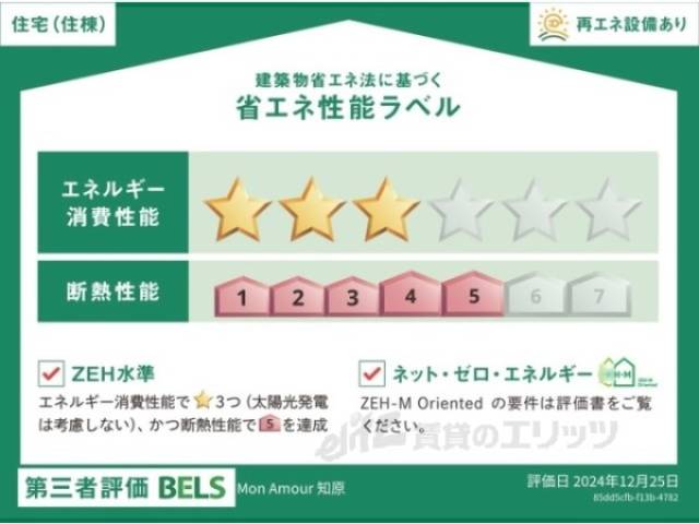 省エネ性能ラベル　住棟