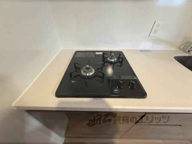 キッチン　ガス2口コンロ