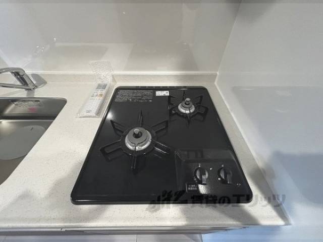 キッチン　ガス2口コンロ