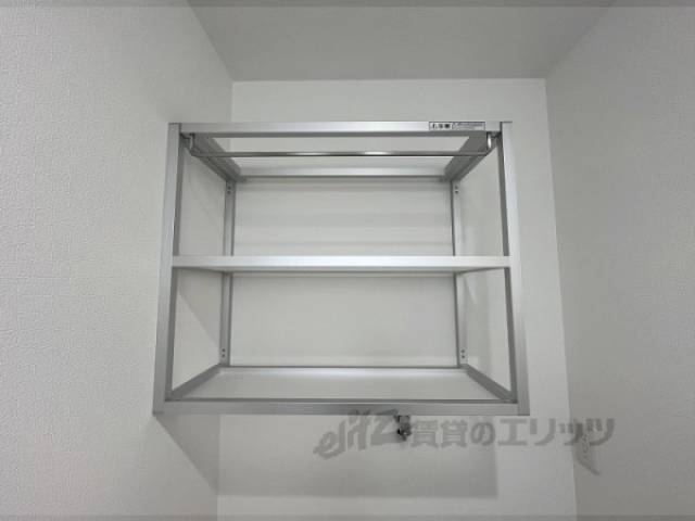 洗濯機置場　収納