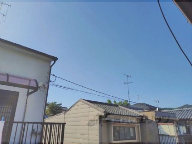 眺望　清掃前です