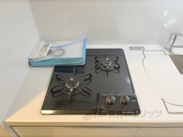 キッチン　ガス2口コンロ