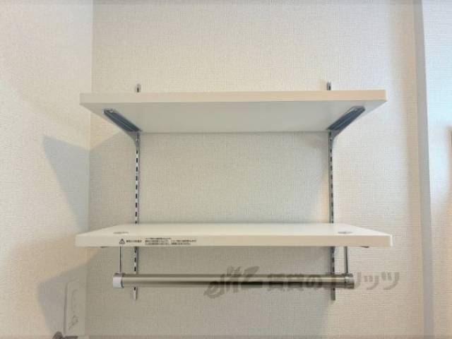 洗濯機置場　収納