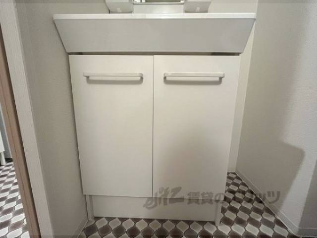 収納　洗面台下