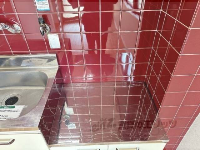 キッチン　コンロ置き場