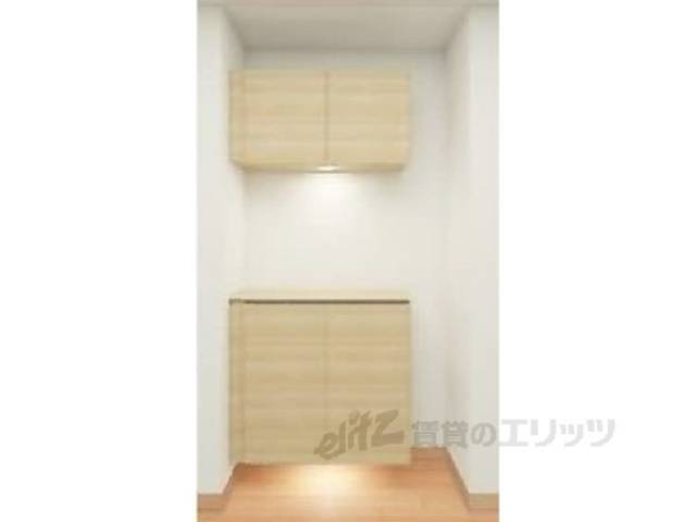 下駄箱　完成予想図