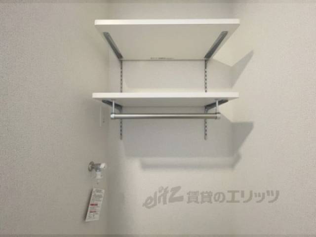 洗濯機置場　棚