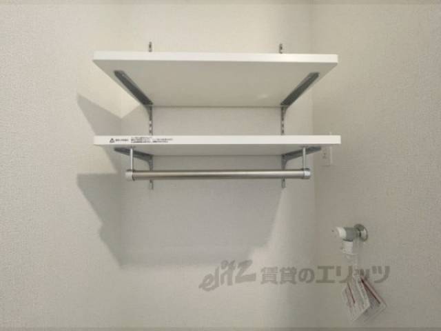 洗濯機置場　棚