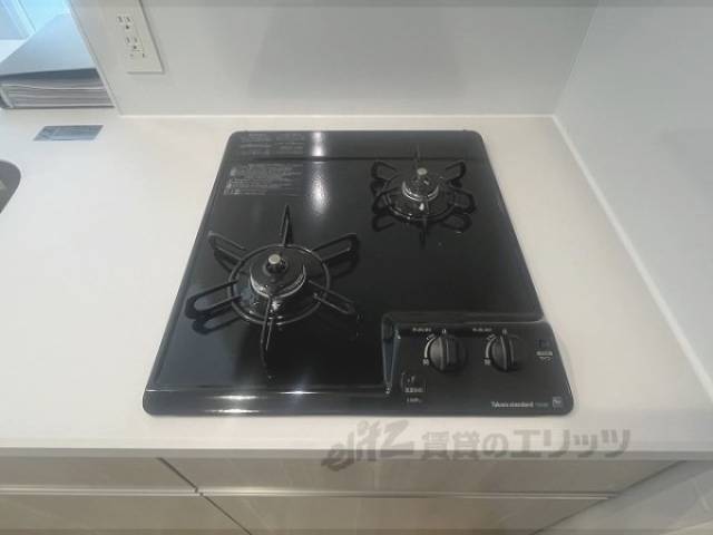 キッチン　2口ガスコンロ