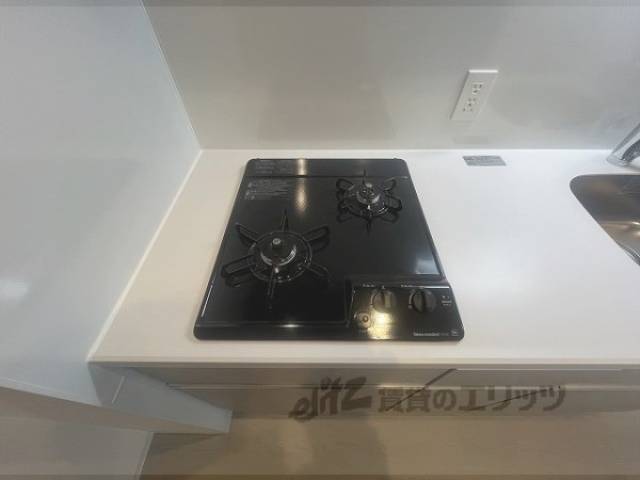 キッチン　2口ガスコンロ