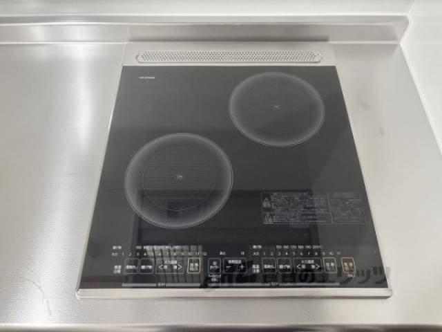 キッチン　２口コンロ