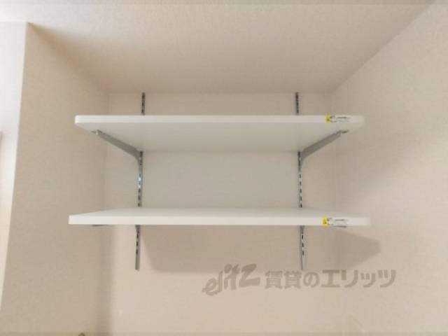 洗濯機置場　棚