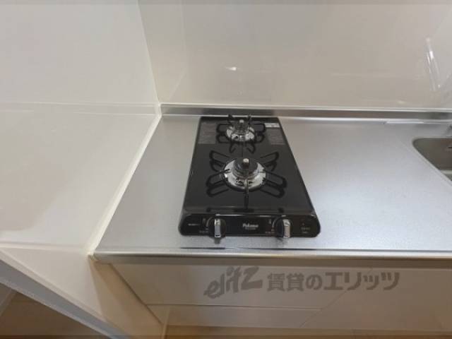 キッチン　2口ガスコンロ