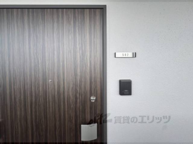玄関　表札