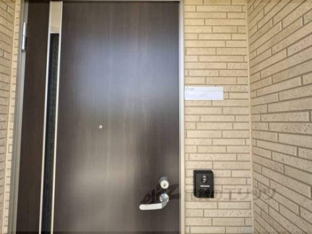 玄関　表札