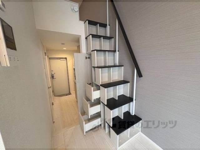 ロフト階段、収納