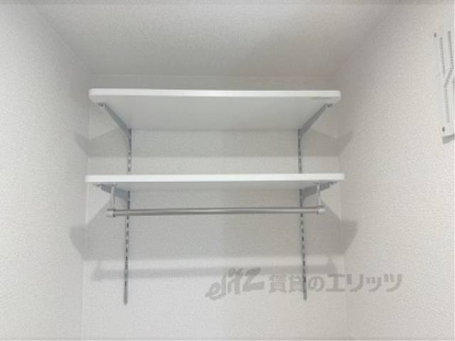 洗濯機置場　上部棚