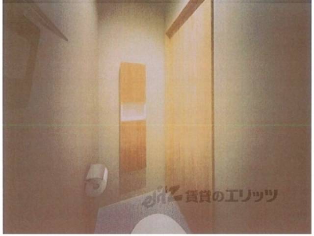 トイレ　完成予想パース