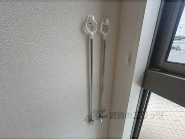 室内干し竿掛け