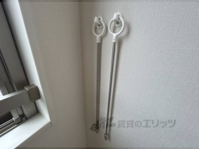 室内干し竿掛け
