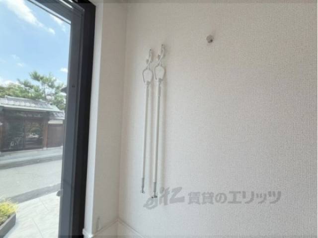 物干し竿掛け