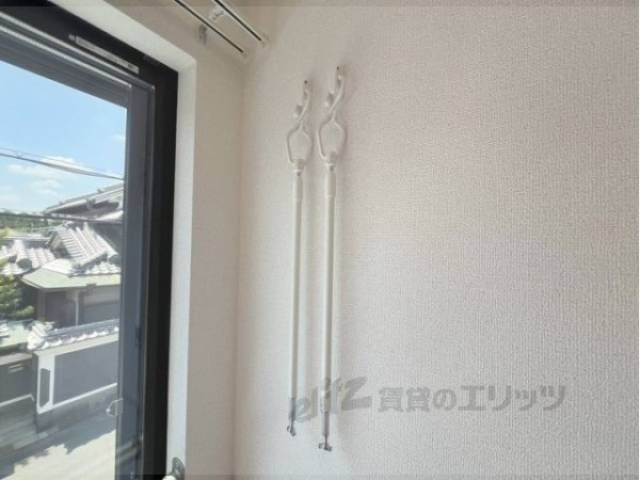 物干し竿掛け