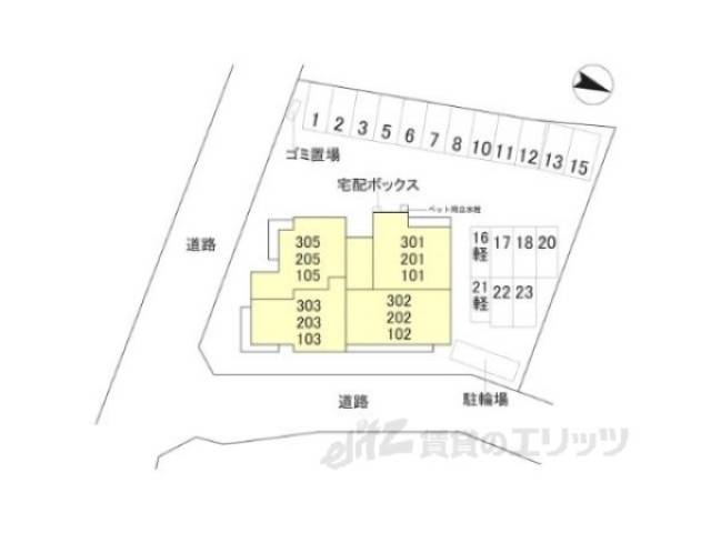 駐車場配置図