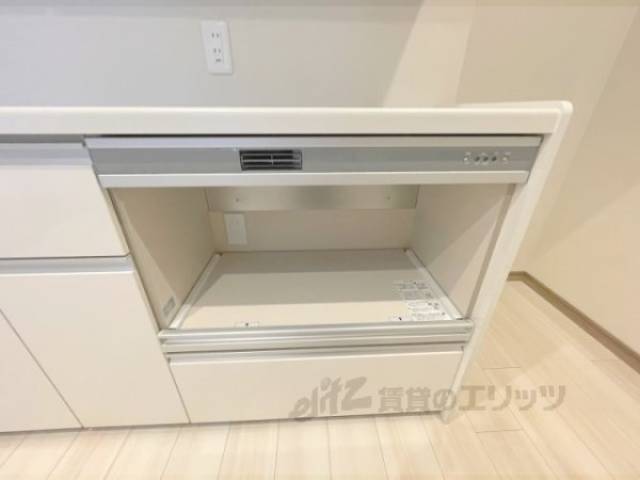 キッチン　炊飯器置き場