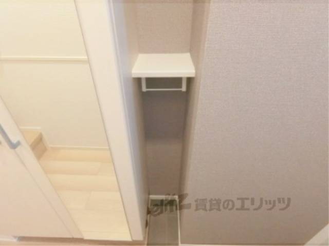 玄関　傘掛けスペース