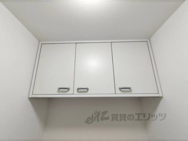 洗濯機置場　棚