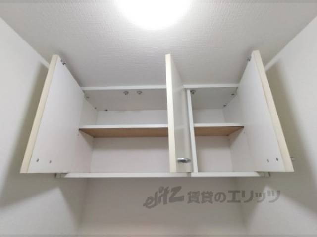 洗濯機置場　棚