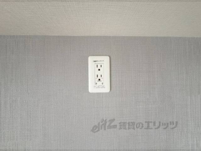 冷蔵庫置場　上部のコンセント