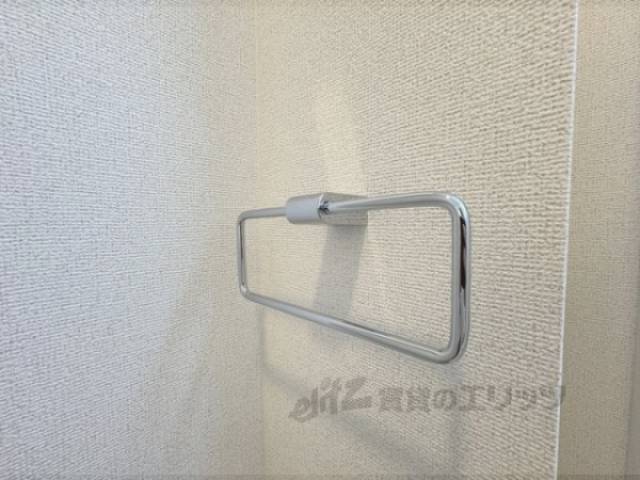 洗面所　タオル掛け