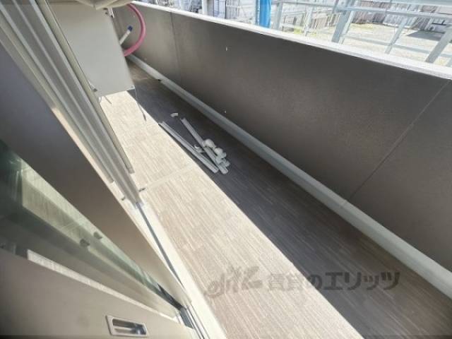 ベランダ　未完成