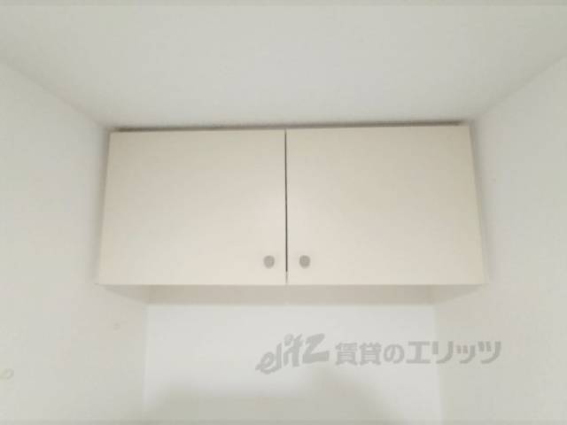 洗濯機置場　棚