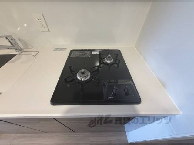 キッチン　ガス2口コンロ