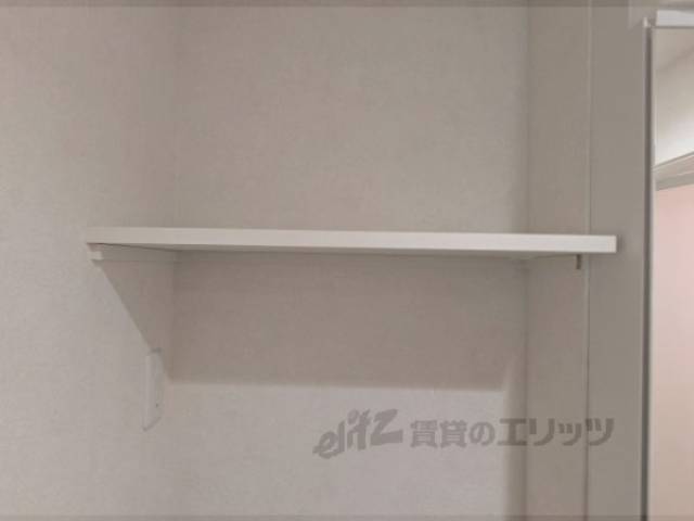 洗濯機置場　棚