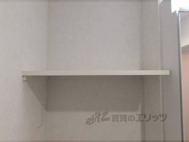 洗濯機置場　棚