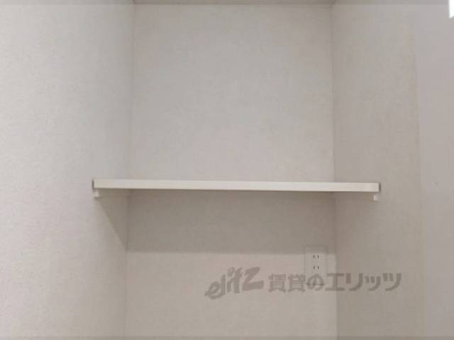 洗濯機置場　棚
