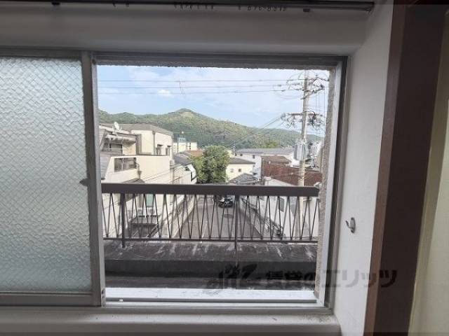 眺望　大文字みえます