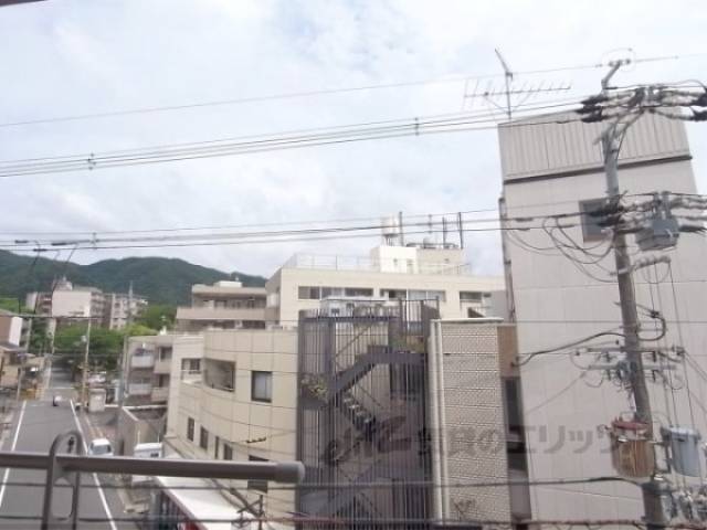 眺望　北山通りのすぐ北側にあります