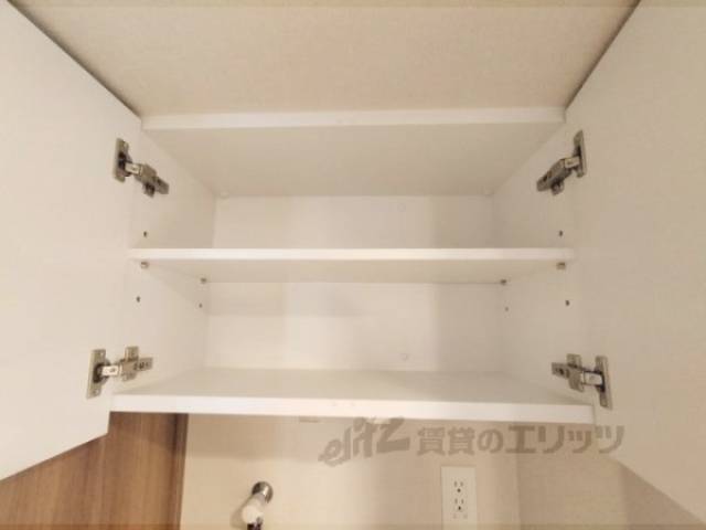 洗濯機置場　棚