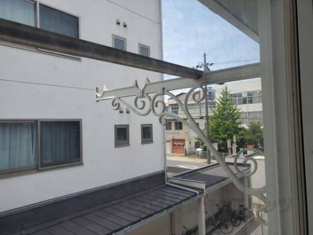 室外物干し